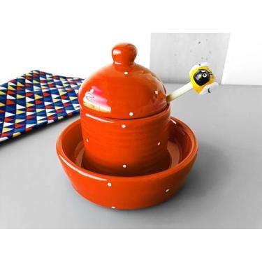 Imagem de Pote Mel Laranja Poá - Ordalha