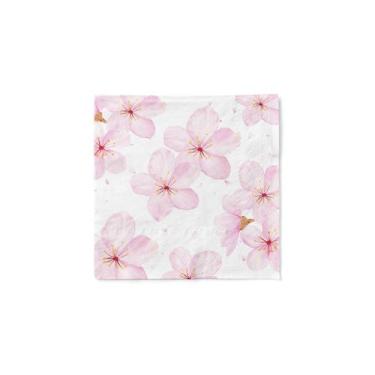 Imagem de 20 Guardanapos de Papel Folha Dupla Flor de Jasmim Rosa 33x33 cm - Ins