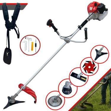 Imagem de Podador de Grama À Gasolina Anmax CG430P-TB 43cc 2HP 9.000rpm Roçadeir