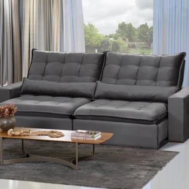 Imagem de Sofá Ceará Modular 6 Lugares 290cm Retrátil e Reclinável - Yescasa