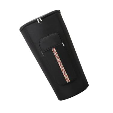 Imagem de YIJU Bolsa de tambor africana, bolsa de djembe, tecido oxford, à prova d'água, proteção, poeira, à prova de choque, acessório de percussão portátil, 12 Inch