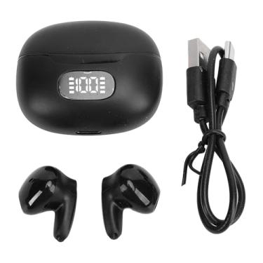 Imagem de Dispositivo de tradução instantânea Som estéreo Earbuds Comunicação multilíngue em tempo real para estudo de viagens Plástico construído em bateria 350mAh (Preto)