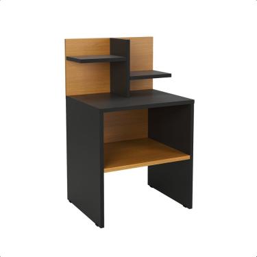 Imagem de Mesa de Cabeceira Quarto Casal Solteiro com Prateleira