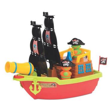 Imagem de Barco Aventura Pirata Mercotoys, Unica