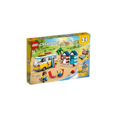 Imagem de Blocos De Montar - Trailer De Praia - Creator 3 em 1 - 31138 LEGO DO BRASIL