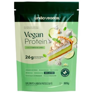 Imagem de Vegan Protein 26g de Proteína Vegana | BCAAs, Vitaminas D₂ e B₁₂ | Para Massa Magra e Imunidade | 805 g (805g, Torta de Limão)