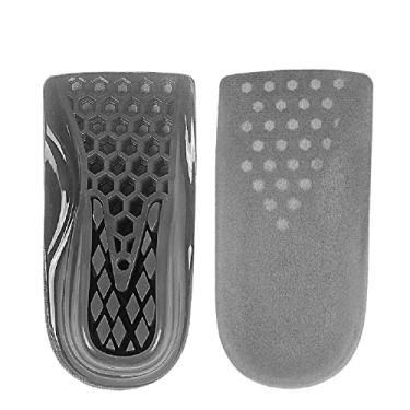 Imagem de Almofadas de salto com aumento de meia altura, palmilha para elevação de sapatos, almofada metatarsal para fascite plantar, dor no calcanhar, esporão ósseo, suporte do arco, comprimento da perna gr