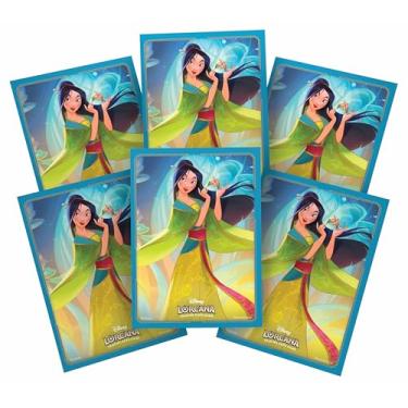 Imagem de Ravensburger Disney Lorcana TCG Card Sleeve Pack – Mulan: Considerate Diplomat | 65 Protective Sleeves for TCG Decks | Ages 8+