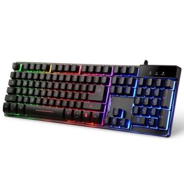 Imagem de Teclado Gamer Semi Mecanico Led Backlight Keyboard ZYG-800 - Skin Zabo