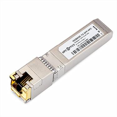 Imagem de Transceptor compatível com TAA 10GBASE-T RJ-45 SFP+ | Compatível com Cisco, Fortinet, Avago, NVIDIA, Mellanox, D-Link, Ubiquiti, Netgear, MikroTik, Supermicro, TP-Link, TRENDnet