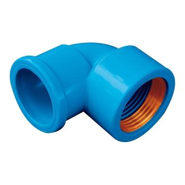 Imagem de Joelho 90º Sold./Roscável Bucha Latão 25Mmx1/2 Azul - Akato