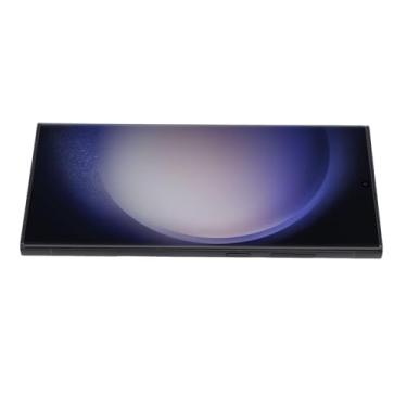 Imagem de aqxreight 6.7Nin Tela Digitalizador de Tela Digitalizador Substituição da Tela de Toque para S23 Ultra 5G SM-S918U Com Quadro AMOLED 2x 3088x1440px Sensor de Impressão (Preto fosco)