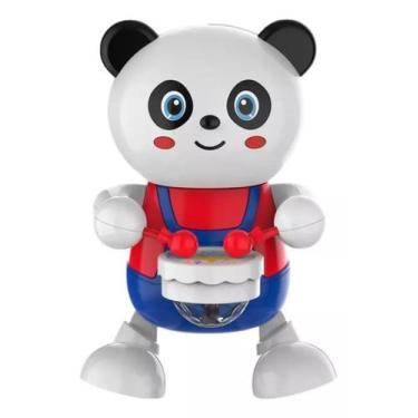 Imagem de Urso Panda Dançante Brinquedo Musical Dança Mexe Luz E Som - Yjtoys