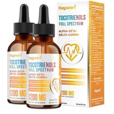 Imagem de Suplemento Kayseari Full Spectrum Tocotrienóis de 1200 mg, 2 pacotes