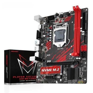 Imagem de Placa Mãe LGA 1150 H81 Com Slot NVME M.2 Suporte Para RAM DDR3 Para Pr