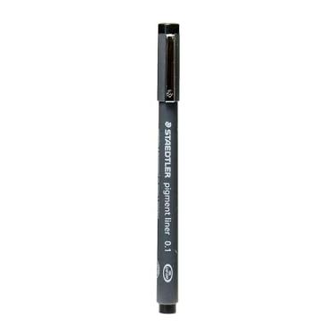Imagem de Forro de pigmento Staedtler 0,1 mm preto [pacote com 5]