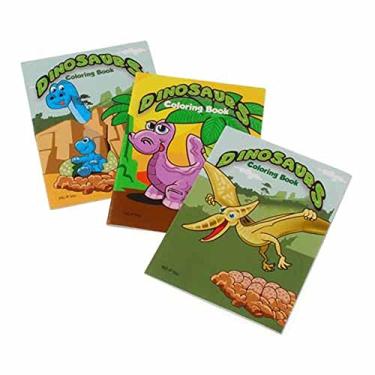 Imagem de Livros de colorir de mini dinossauros US Toy 12