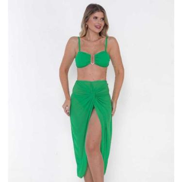 Imagem de Conjunto de biquini Deusa Tropical O Biquíni Glamour com Saída de Prai