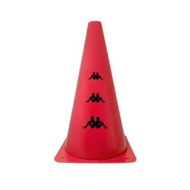 Imagem de Cone treinamento e agilidade kappa pvc, Vermelho