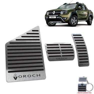 Imagem de Pedaleira E Descanso Duster Oroch 2016/2021 Automático Preto