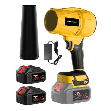 Imagem de Soprador de folhas sem fio (preto e amarelo)