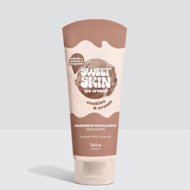 Imagem de Sabonete Esfoliante Dailus Sweet Skin Cookie e Cream I Hidrata Renova 