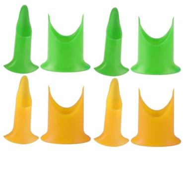 Imagem de Pepper Corer Removedor de sementes de tomate Removedor de extrato inovador Removedor de núcleo para fácil armazenamento recheado Jalapeno Peppers Saladas Conjunto de dois pratos " (8-piece)