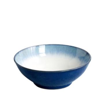 Imagem de URGDWEKJY Tigela de sopa, tigela de macarrão, tigela de sopa doméstica, tigela grande, tigela de ramen, tigela de arroz de cerâmica criativa, tigela de salada (A)