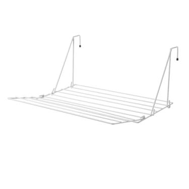 Imagem de Varal Portátil de Porta Desmontável Toalheiro Apartamento(Branca)