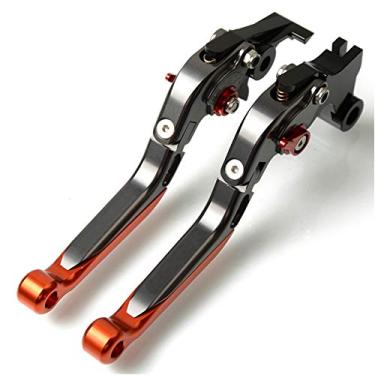 Imagem de Para Suzuki Hayabusa GSXR1300 GSXR 1300 GSX-R1300 2008 2009 2010 2011 2012 2013 2014 2015 2016 Alavanca de embreagem de freio de motocicleta (Cor: QYGX888 3)