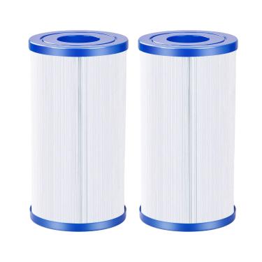 Imagem de Ying-ti PRB35-IN Cartucho de filtro de spa pacote com 2 - substitui Unicel C-4335, Guardian 409-219, Filbur FC-2385 e mais, filtros de substituição para banheira de hidromassagem de 12,7 x 22,9 cm