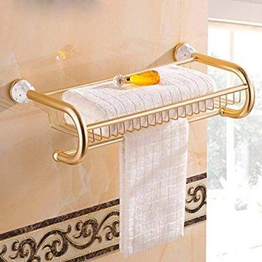 Imagem de Xiaolin Toalheiro prateleiras de banheiro prateleiras de banheiro toalheiro cabide toalheiro espaço alumínio conjunto de pingente de banheiro prateleira de banheiro