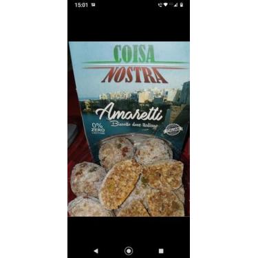 Imagem de Biscoito Doce Italiano Amaretti Caixinha - Coisa Nostra