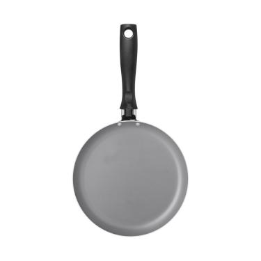 Imagem de Panquequeira Tramontina Turim em Aluminio com Revestimento Interno e Externo em Antiaderente Starflon Max Chumbo 22 cm 0