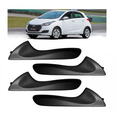 Imagem de Kit 4 Gatilho Puxador Maçaneta Interna Hb20 Sedan 12 A 2019