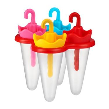 Imagem de Forma De Sorvete Picolé Com Sorvetinho Pratico E Divertido Colorido Forminha de Sorvete Criança (Guarda-Chuvinha)