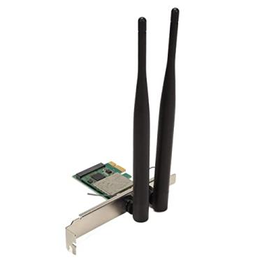 Imagem de Zhjvihx Mini Placa Wlan Sem Fio Pcie, Pcie para Mini 300mbps 512an Mmw Wifi Cartão Plug and Play para Laptop