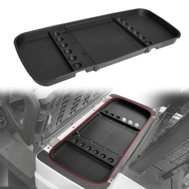 Imagem de KAKABAS Bandeja de armazenamento sob o assento do carrinho de golfe serve para Yamaha G29 Drive2 2007-2016 carrinho de golfe elétrico original bateria trojan organizador recipiente placa de suporte