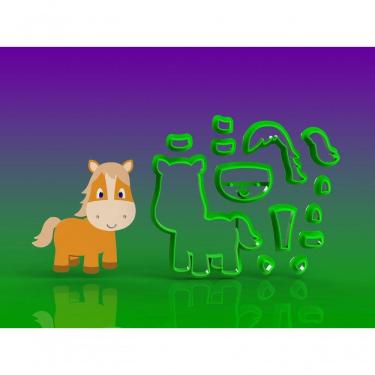 Imagem de Cortador Fazendinha - Cavalo Corpo Modular Tamanho 6 Cm