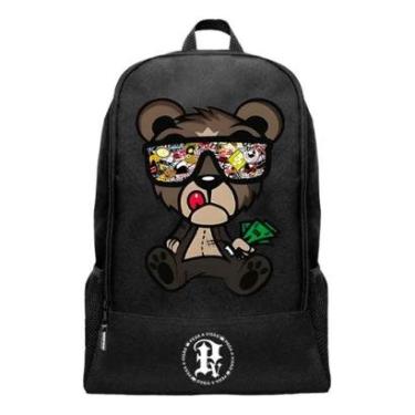 Imagem de Mochila Escolar Pega a Visão Urso Money Masculina-Masculino