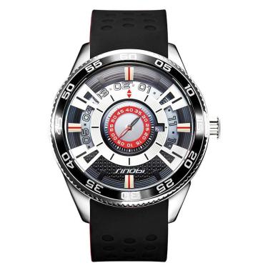 Imagem de Relógio Masculino De Pulseira De Silicone A Prova D'Água