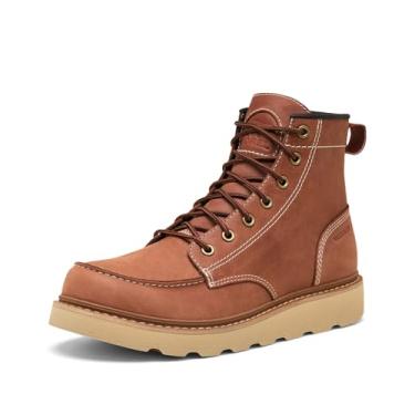 Imagem de SOREL Bota masculina impermeável Slabtown 62 Moc, Marrom rústico/cerâmica, 38