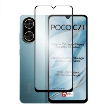 Imagem de Kit Capa Anti Impacto e Película de Vidro 3D Para Xiaomi Poco C71 - Phone Palace (Somente Pelicula)