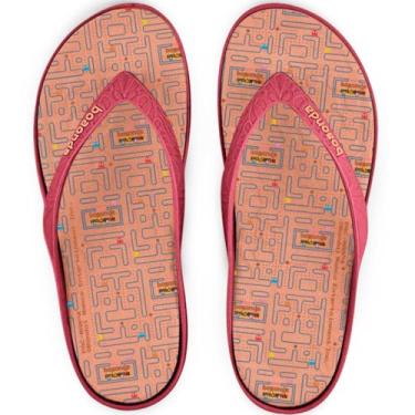 Imagem de Chinelo Boa Onda Cor:Goiaba;Tamanho:33/34