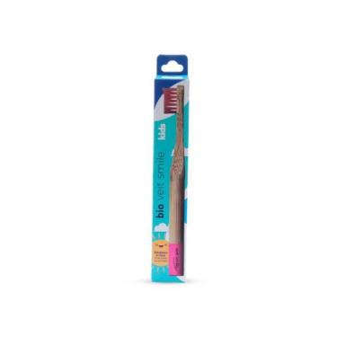 Imagem de Escova De Dente Bambu Infantil Veitsmile Rosa