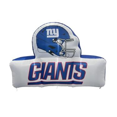 Imagem de FANMATS Mascote inflável NFL New York Giants - Tela inflável autoinflável, ventilador e cordões embutidos, logotipo oficial do time - mostre seu espírito durante todo o ano