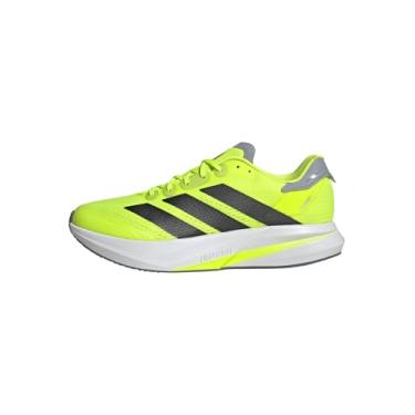 Imagem de adidas Duramo Speed 2 Tênis de corrida masculino, Limão lúcido/preto/prata halo, 43 BR