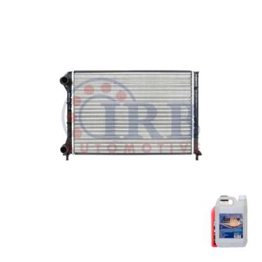 Imagem de Kit Radiador Doblò 1.6 16V 2001 Com Aditivo Paraflu 1L E Água Desmineralizada 5L