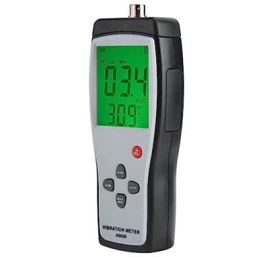 Imagem de Fafeicy Medidor de Vibração, Testador de Analisador de Vibração de Transdutor de Aceleração Piezoelétrica, para Linhas de Energia, Petroquímico Com Display LCD, Medidor de Vibrômetro Tipo Cisalhamento