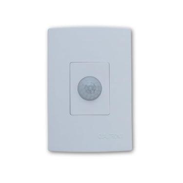 Imagem de Sensor de Presença 180° com Fotocélula de Embutir 4x2 – Automação de Iluminação e Economia de Energia Residencial e Comercial
